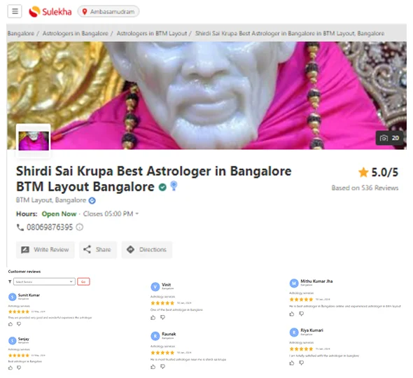Sulekha Review